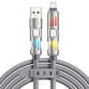 RAVIAD 4 in 1 Charging Cable, Multi Cable, 240W USB Cable, 1.2M