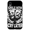 Smile Now Cry Later Payaso Mask Chicano Case for iPhone XR