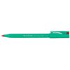 Pentel 0.8 mm Tip R50 Ball Pentel Roller Pen with Green Barrel - Red (1 Pen)