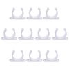 AB Tools 10 Pack 20mm Polyamide Tube Storage Clip Paddle Boat Hook Pole Tool Plastimo