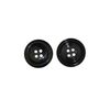 Large Black Four Hole Clown Button Size 60L 38mm (3)