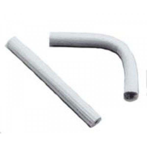 Salter Anti-Ear Chafing Soft, Closed-cell Foam Tubes, Gray, 50/cs