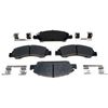 ACDelco Gold 17D1367ACH Ceramic Front Disc Brake Pad Set