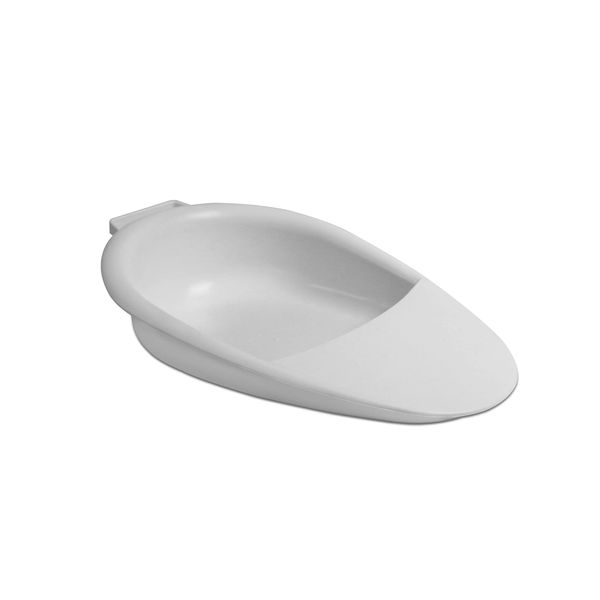 PEPE - Bedpans for Men, Ladies Urinal Bed Pan, Commode Bed Pan for Elderly, Bed Urinal Unisex, Fracture Bedpan, Female Bed Pan with Handle, Portable Bedpan, Male Bedpan White.