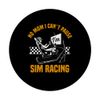 Racing Simulator SIM Racing Pedals Wheel SIM Racer PopSockets Swappable PopGrip