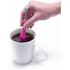 Jokari 10832 - Tea Infuser Easy Brew Pink - One Size – Single Cup - 2 Pack