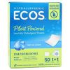 ECOS Laundry Detergent Sheets Free & Clear 50 count