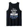 Cool Fathers Day Design Calligraphy Dad Tank Top