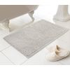 Microfibre Bobble Bath Mat Light Beige