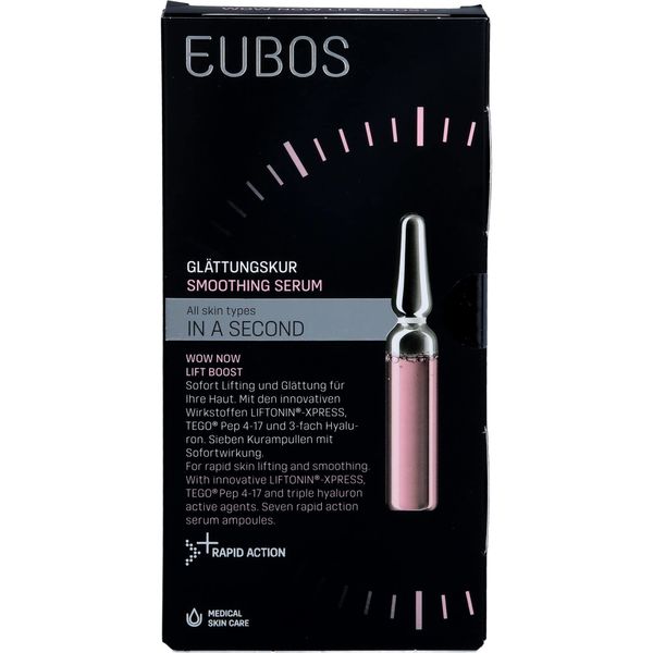 Eubos in a second Wow Now Lift Boost Smoothing Treatment
