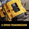 DEWALT 20V MAX Hammer Drill, 1/2", Cordless and Brushless, Compact With 2-Speed Setting, Bare Tool Only (DCD805B)