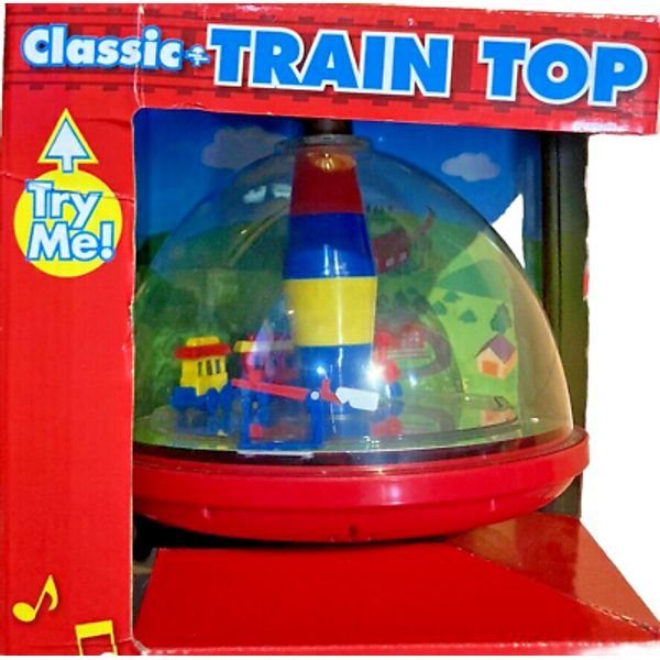 Classic Train Spinning Top Toy Real Action And Sounds When The Top Spins 2013