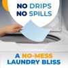 Power Sheets Laundry Detergent, Fresh Linen 50ct, up to 100 Small Loads (Packagi