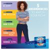 Tampax Pearl Tampons with Plastic Applicator, Super Plus Absorbency, Unscented, 50 Count - Pack of 6 (300 Count Total)