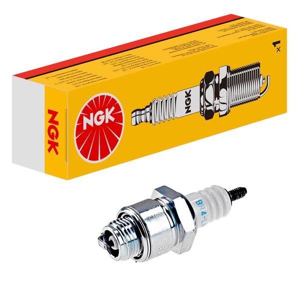 NGK Nickel Heat Range 4 Spark Plug (BR4-LM)