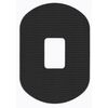Medical Adhesive Patch Black - 1.5" x 1" Hole, 20 Pack