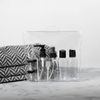 Netagon 9 Piece Travel Bottle Set Leak Proof Clear Toiletries Containers with Clear Airport Bag Case, Perfect for Travel Holidays Swimming Camping Trips (1 Pack | 9 PCE)
