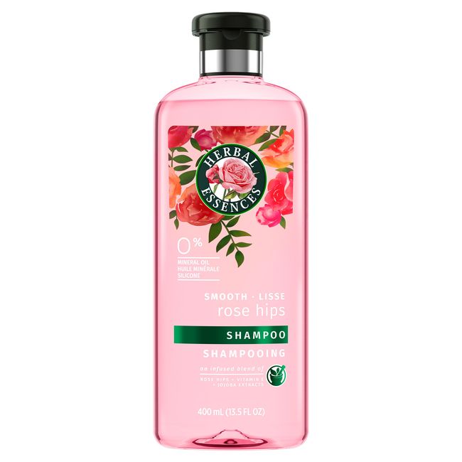 Herbal Essences Smooth Collection Shampoo with Rose Hips & Jojoba Extracts, 13.5 fl oz