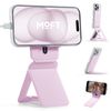MOFT Smartphone Stand, Strong Magnetic Force, Multi-Stand, Mobile Stand, Tripod Stand, Compatible with All Models, Iron Ring, MOVAS™ Material, Durable, Multiple Angle Adjustment, Thin, Lightweight,