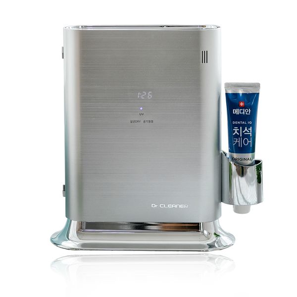 Dr. Cleaner UV LED Premium Watch Function Household Toothbrush Sterilization Dryer, LD-5000, Silver