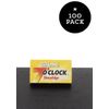 100 Pack 7 O'Clock Yellow Sharp Edge Double Edge Safety Razor Blades Russia