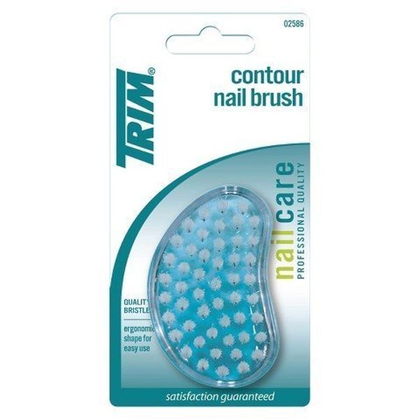 Trim Contour Nail Brush #02586- ONE PACK