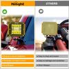 Nilight 3inch Cube Light Pod Cover 2PCS Amber Protective Covers for Square Light