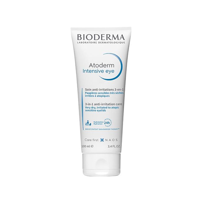 Bioderma Atoderm Intensive Eye Kuru ve Atopi Eğilimli Göz Çevresi için Hyalüronik Asit İçeren Temizleyici ve Bakım Kremi Bebek, Çocuk ve Yetişkin Kullanımına Uygun 100 ml