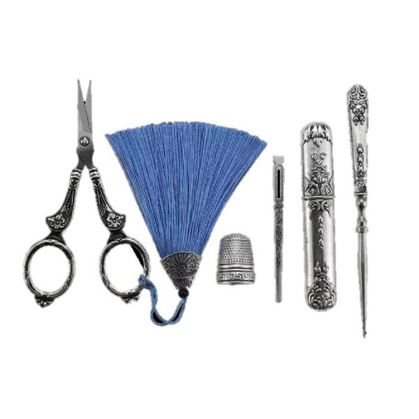 AiO JAPAN Sewing Set, Tools, Antique, Vintage, Rococo Style, Sewing Visual