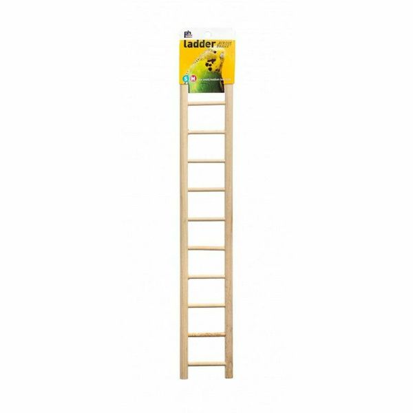 Prevue Pet Products Birdie Basics 11-Rung Bird Ladder Unvarnished Hardwood