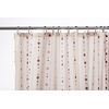 Croydex Dotty Textile Shower Curtain,1800 x 1800mm