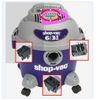 NEW Genuine  Rocker ON/OFF Switch ShopVac switch UNDER G/R Push Button Shop Vac.
