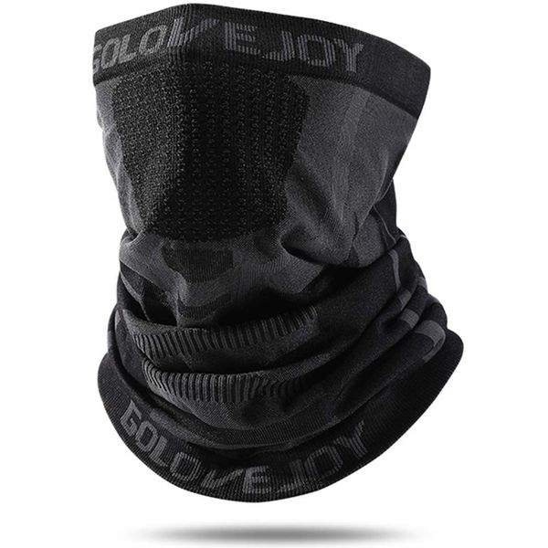 Faneam Winter Ski Maske Winddicht Motorrad Schal Fahrrad Maske Bandana Mützen Thermo Mütze Unter Fahrradhelm Wintermütze Multifunktionstuch Schal Sturmmaske Sturmhaube Mundschutz, Unisex (Streifen)