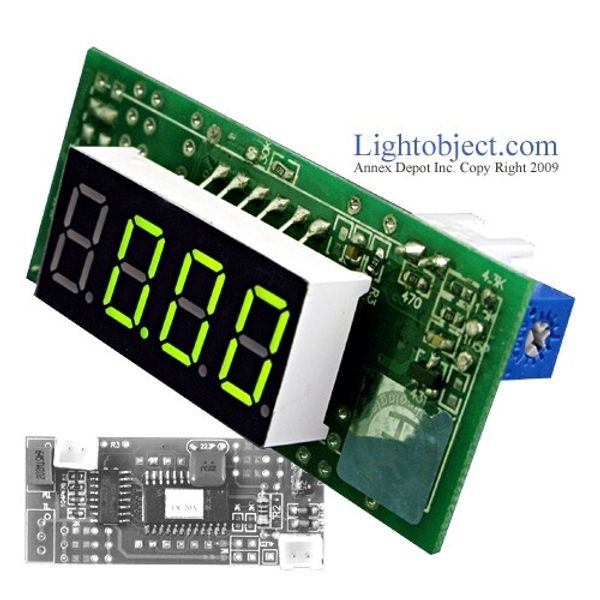Miniature Green LED DC 20V Digital Volt V Meter Module
