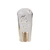 Sakan Universal Car Shift Knob Cover Shift Knob MT AT Crystal Pattern 10cm (White)