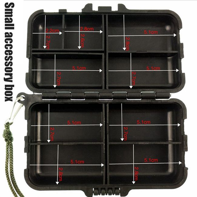 Cheap Bait Organization Fishing Tool Organizer Boxes Fishing Accessories  Storage Box