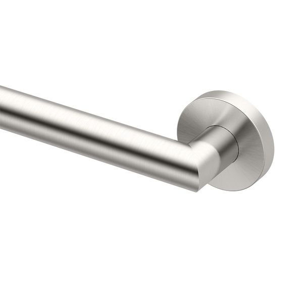 Gatco 972 Glam 18" Grab Bar, Satin Nickel/ADA Compliant Stainless Steel Safety Grab Bar for Bathroom