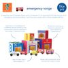 ORANGE TREE Emergency Services Wooden Stacking Cubes
