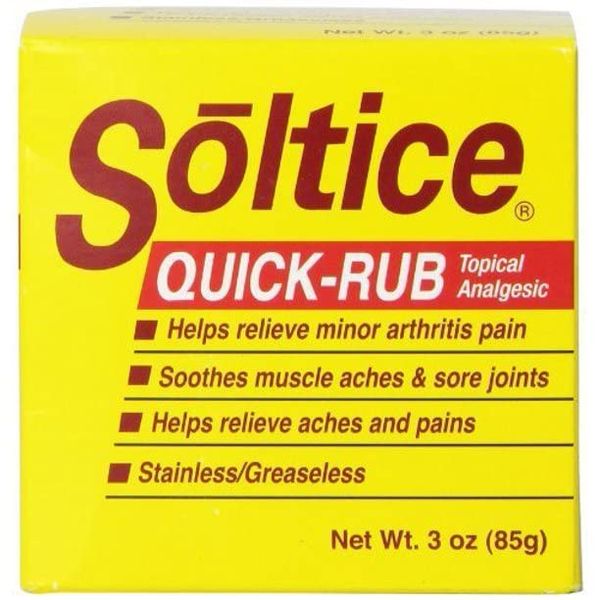 Soltice Soltice Quick Rub Topical Analgesic - 3 oz (Pack of 3)