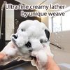 Exfoliating Washcloth [Made in Japan] Extra Long Exfoliating Towel Special Texture Makes Fluffy Foam Lather, Back Scrubber, Dead Skin Cell Remover, Loofah (Super Hard Touch Nylon)