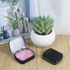 Geesatis 10pcs Black Metal Hinged Tin Box Container,Rectangular Empty Tinplate Storage Box Containers,Small Storage Container with Lid (2.36" L*1.77" W*0.59" H)