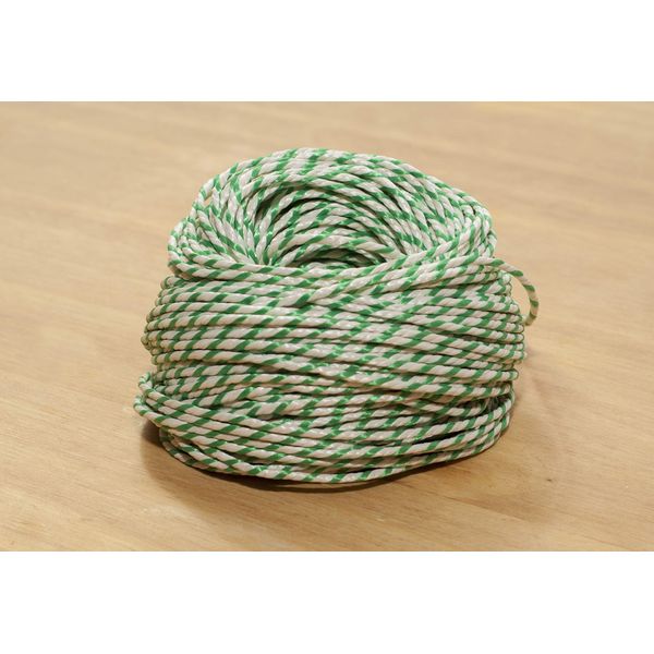 50 m - Green & White Bakers, Butchers, Craft, Parcel String Twine