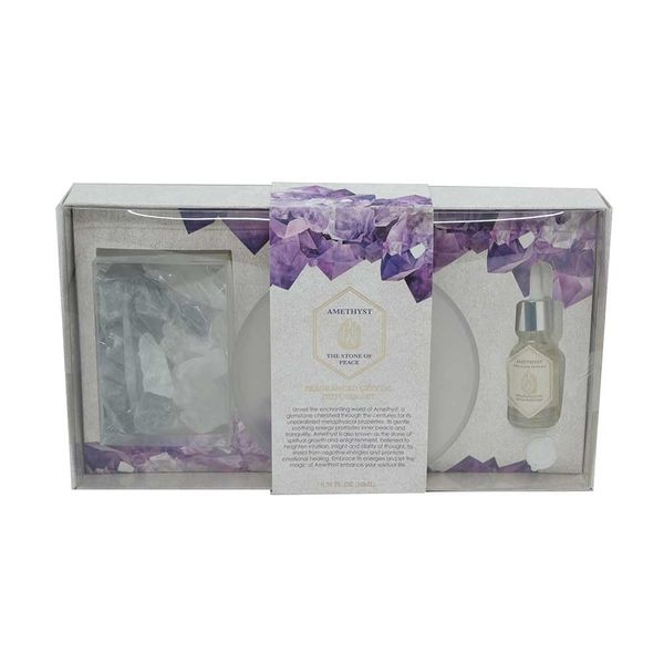 Set Tray Amethyst and Oil
