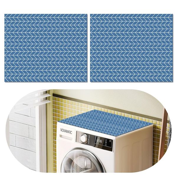 2PCS Washer and Dryer Covers for the Top, 23.6'' x 25.6'' Non-slip Dryer Top ...