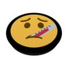 Face with Thermometer PopSockets with Interchangeable PopGrip