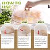 HAKSEN Deviled Egg Tray with Lid, Deviled Egg Platter Brown Egg Carrier 22 Slots for Refrigerator Home Kitchen Camp