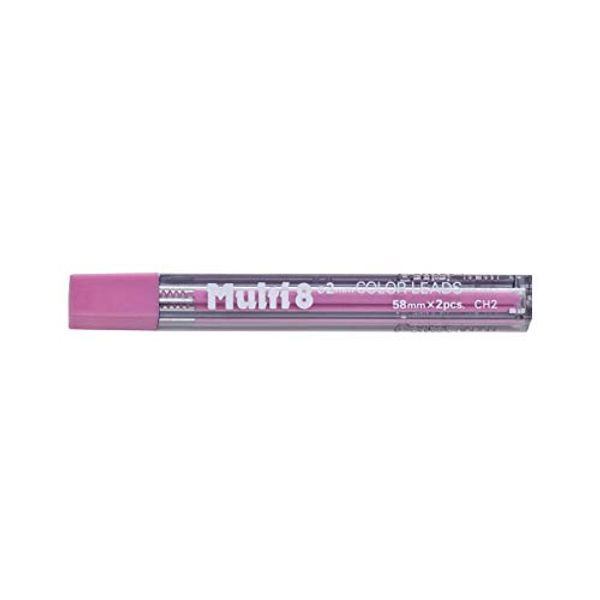 Pentel Multi 8 Color 2 mm Lead Refill, Pink (CH2-P)