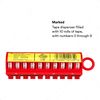 3M ScotchCode Wire Marker Tape Dispenser w/ Tape STD-0-9, Includes 1 each of 0-9 numbered rolls