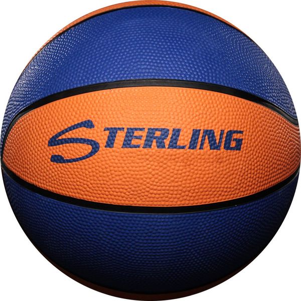 Sterling Royal/Orange 28.5 Size 6 Rubber Basketball