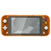 eXtremeRate Clear Orange DIY Replacement Shell for Nintendo Switch Lite, NSL Handheld Controller Housing with Screen Protector, Custom Case Cover for Nintendo Switch Lite